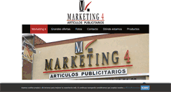 Desktop Screenshot of marketing4.es